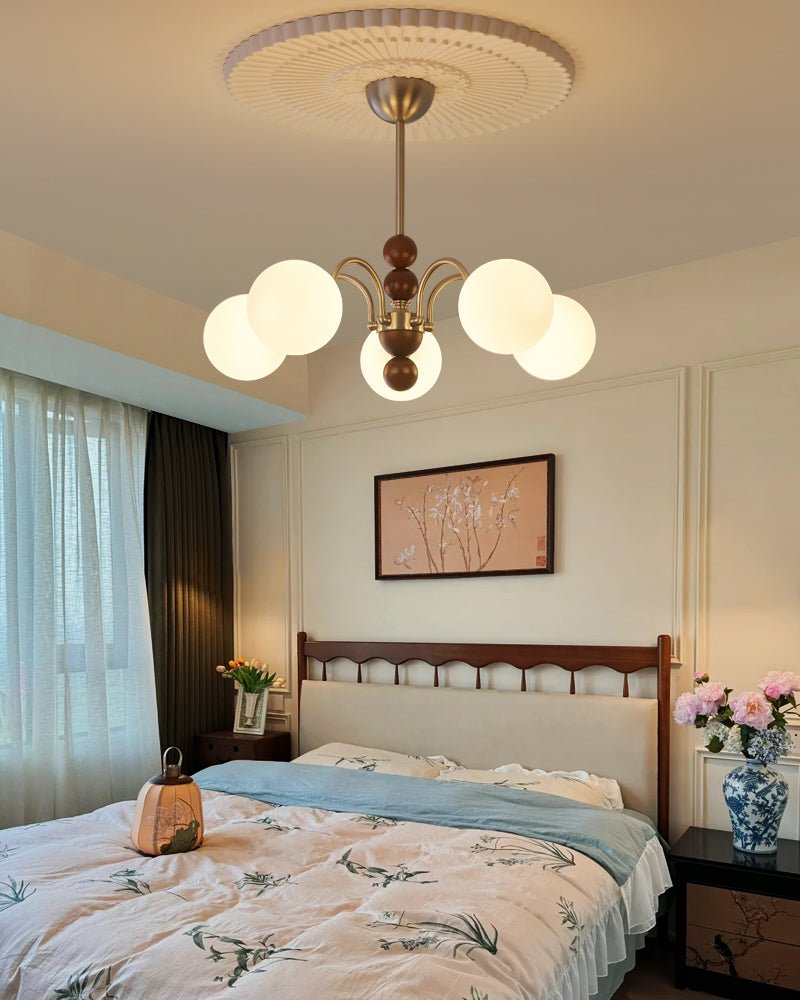 Orbital Curve Chandelier - Letslighting