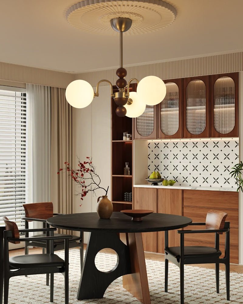 Orbital Curve Chandelier - Letslighting