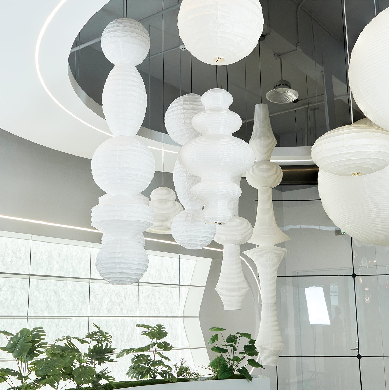 Ori Lantern Series Pendant Lamp - Letslighting