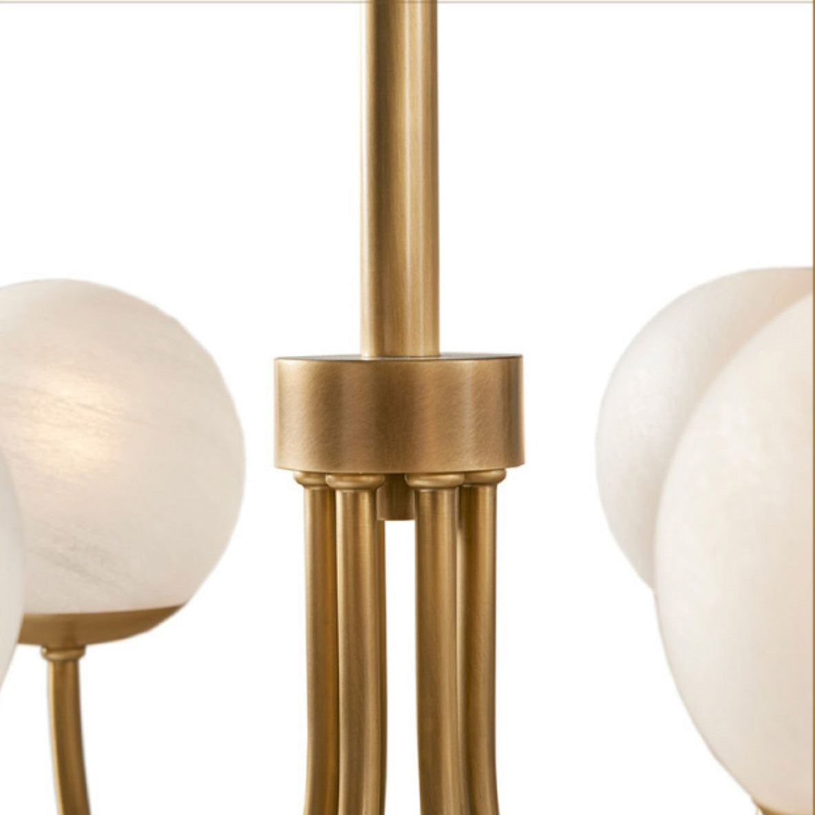 Sysoraris Premium Nordic Art Brass Glass Chandelier - Lamp Copper