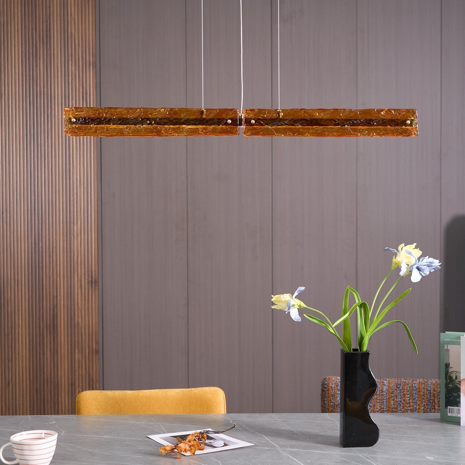 Oriona Linear Island Pendant Lamp - Letslighting