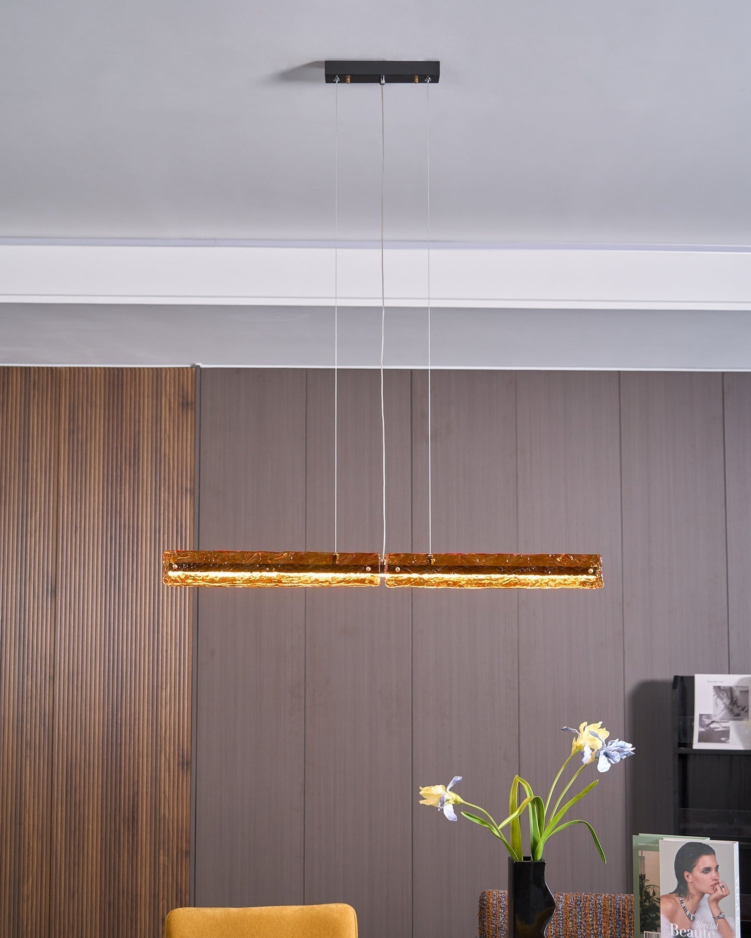 Oriona Linear Island Pendant Lamp - Letslighting
