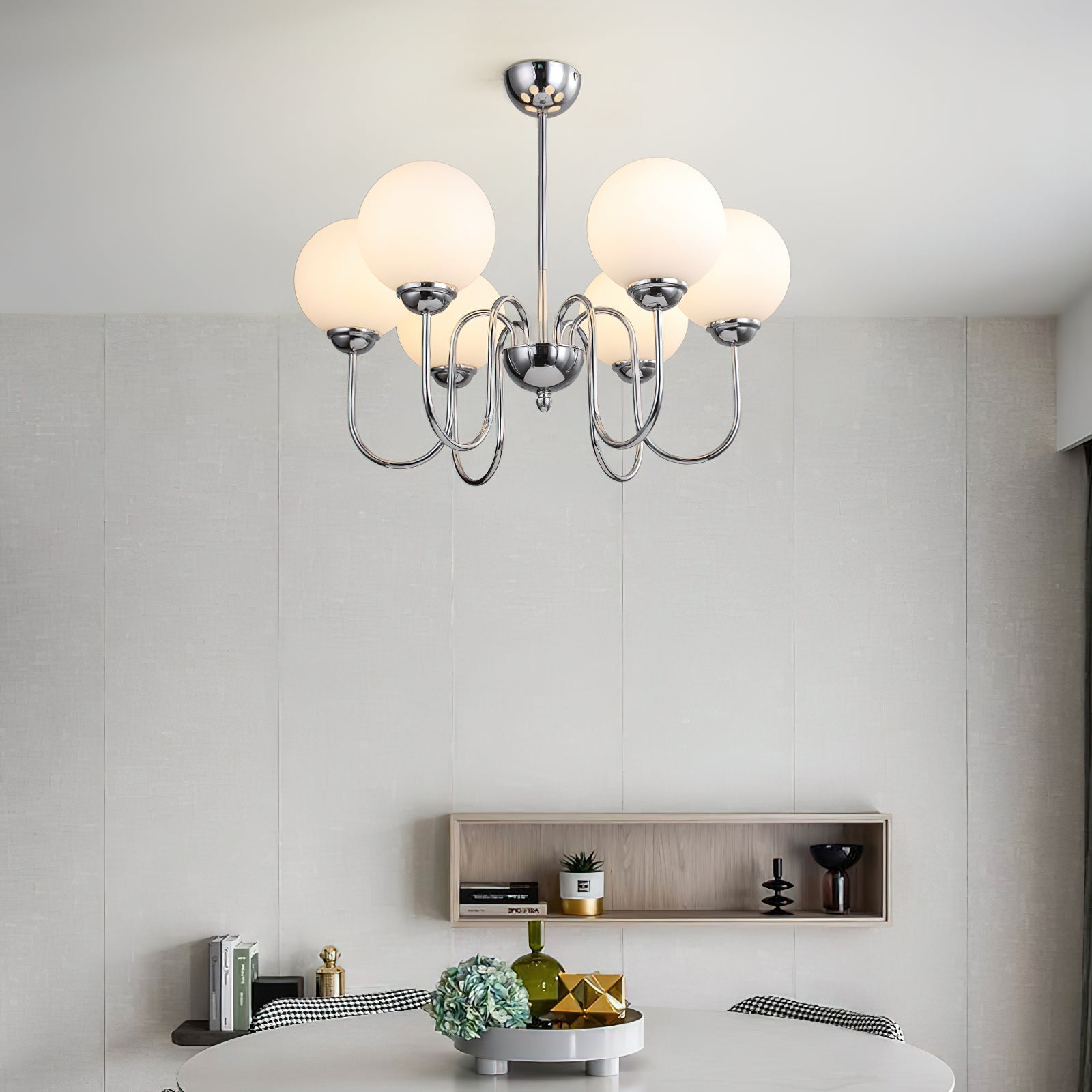 Ildorel Premium Nordic Art Brass Glass Chandelier - Lamp Copper