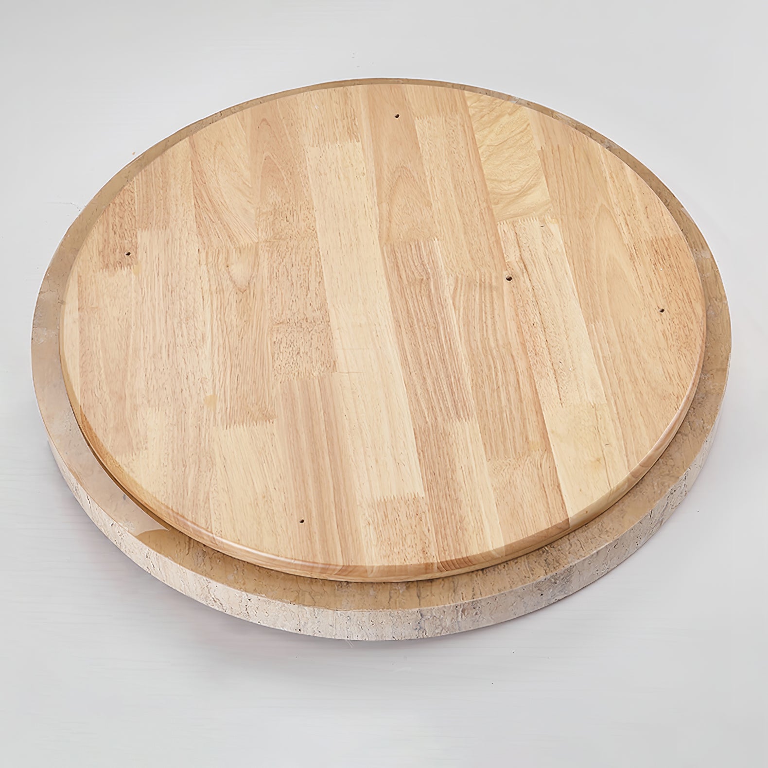Kathy Travertine Round Ceiling Light - Letslighting
