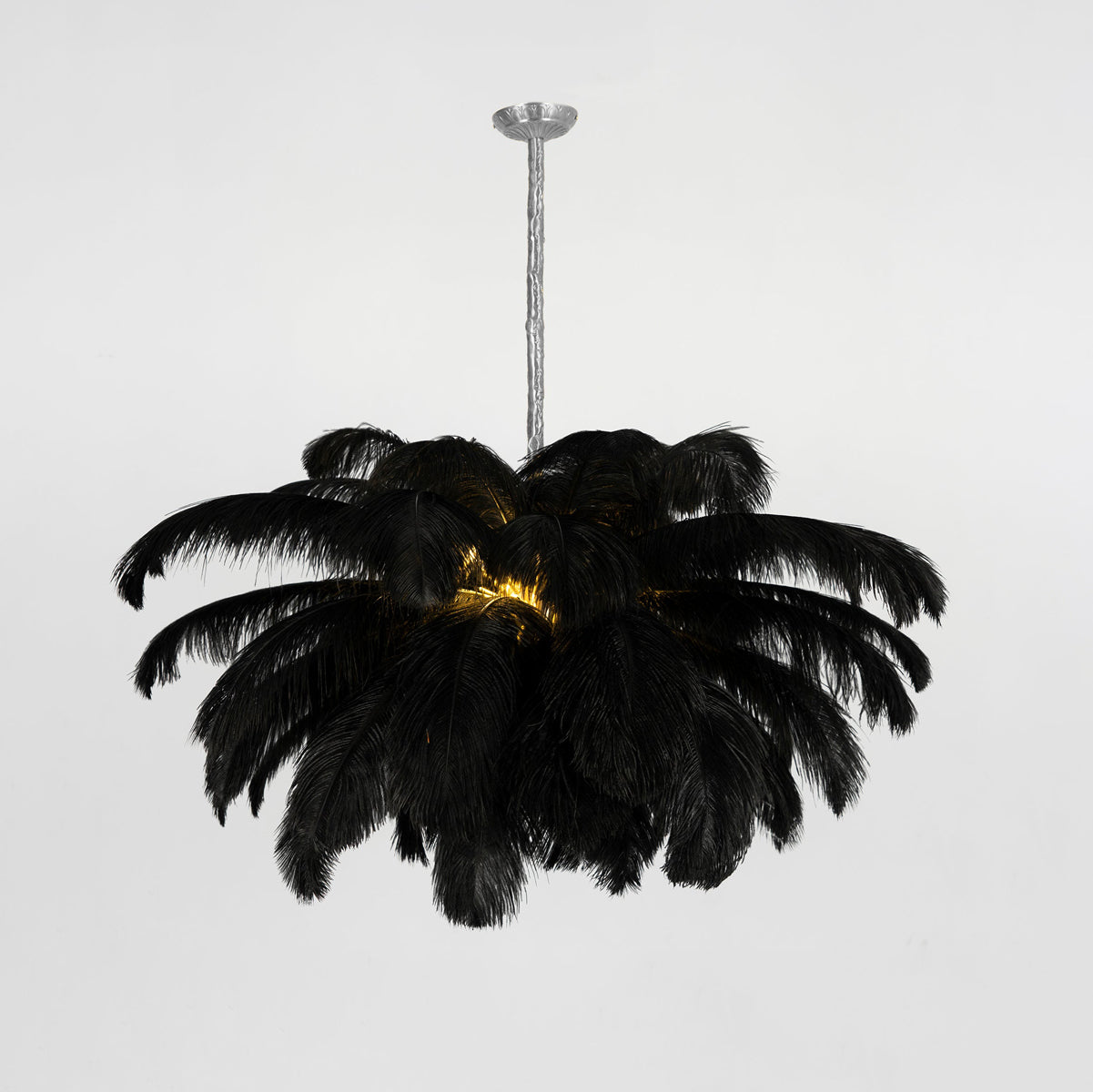 Ostrich Feather Chandelier - Letslighting