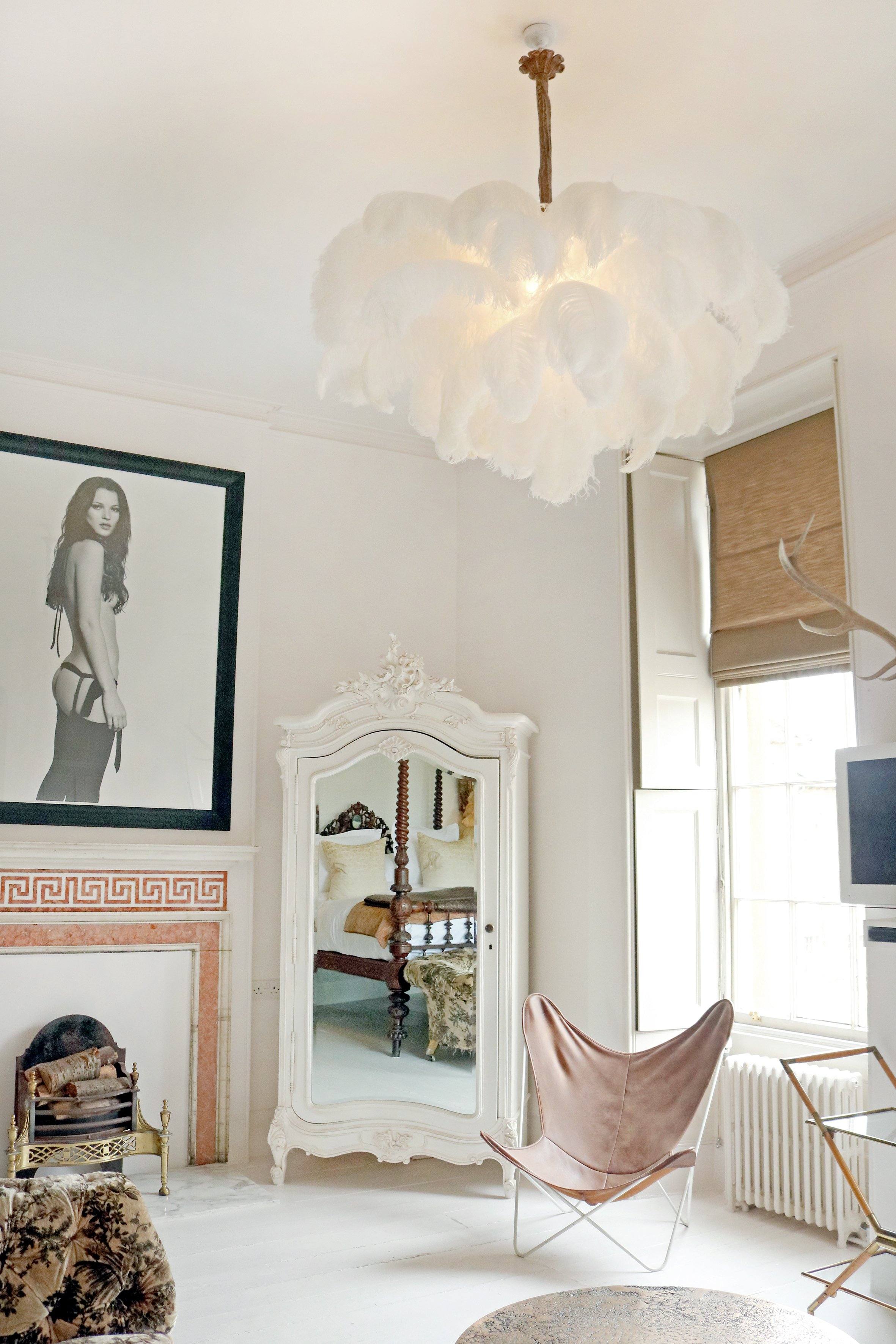 Ostrich Feather Chandelier - Letslighting