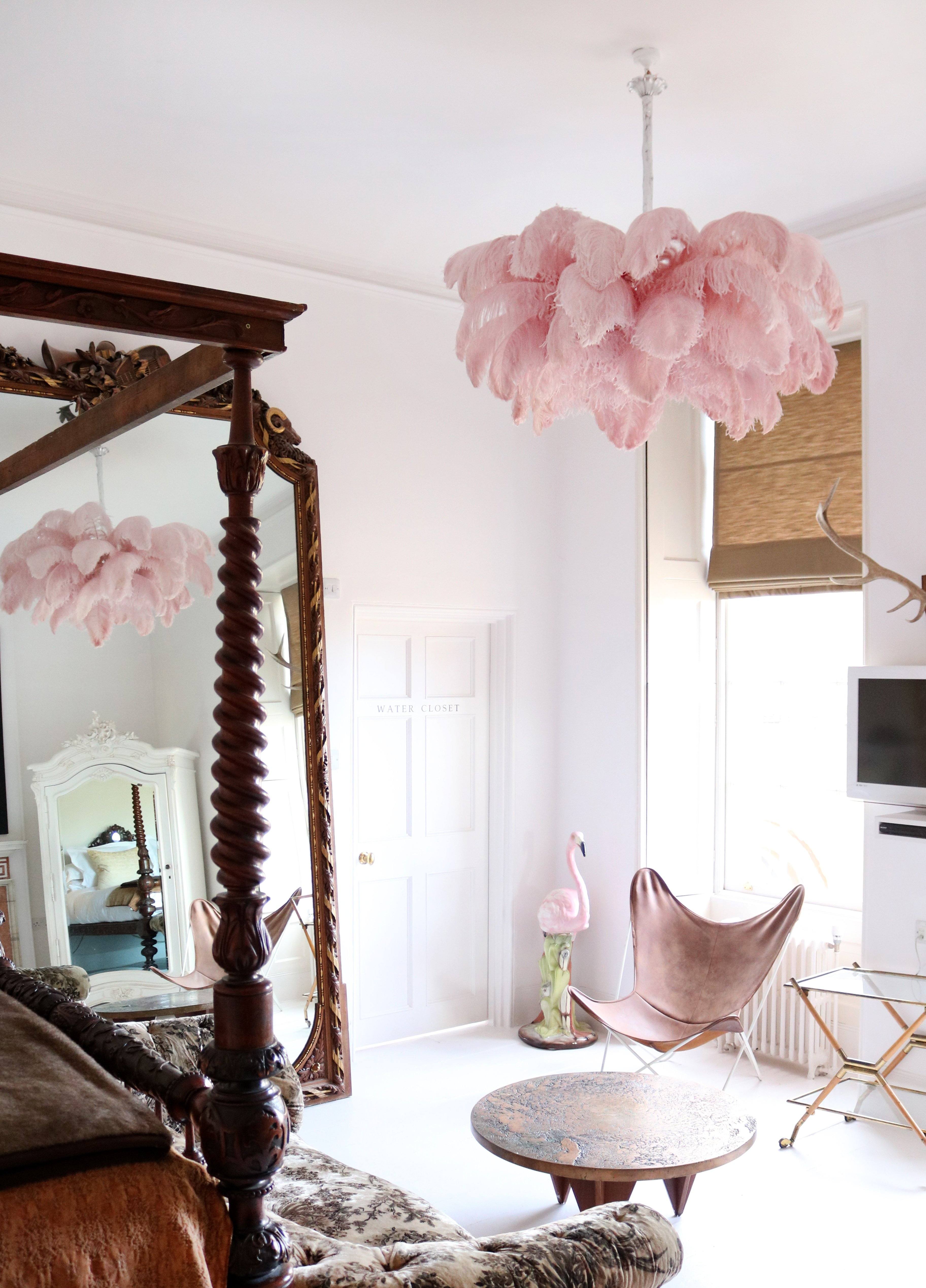Ostrich Feather Chandelier - Letslighting