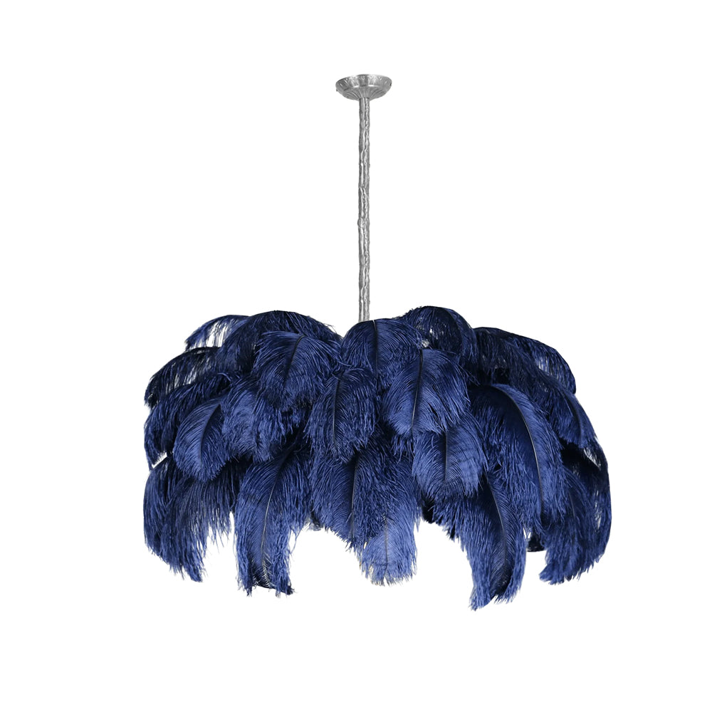 Ostrich Feather Chandelier - Letslighting