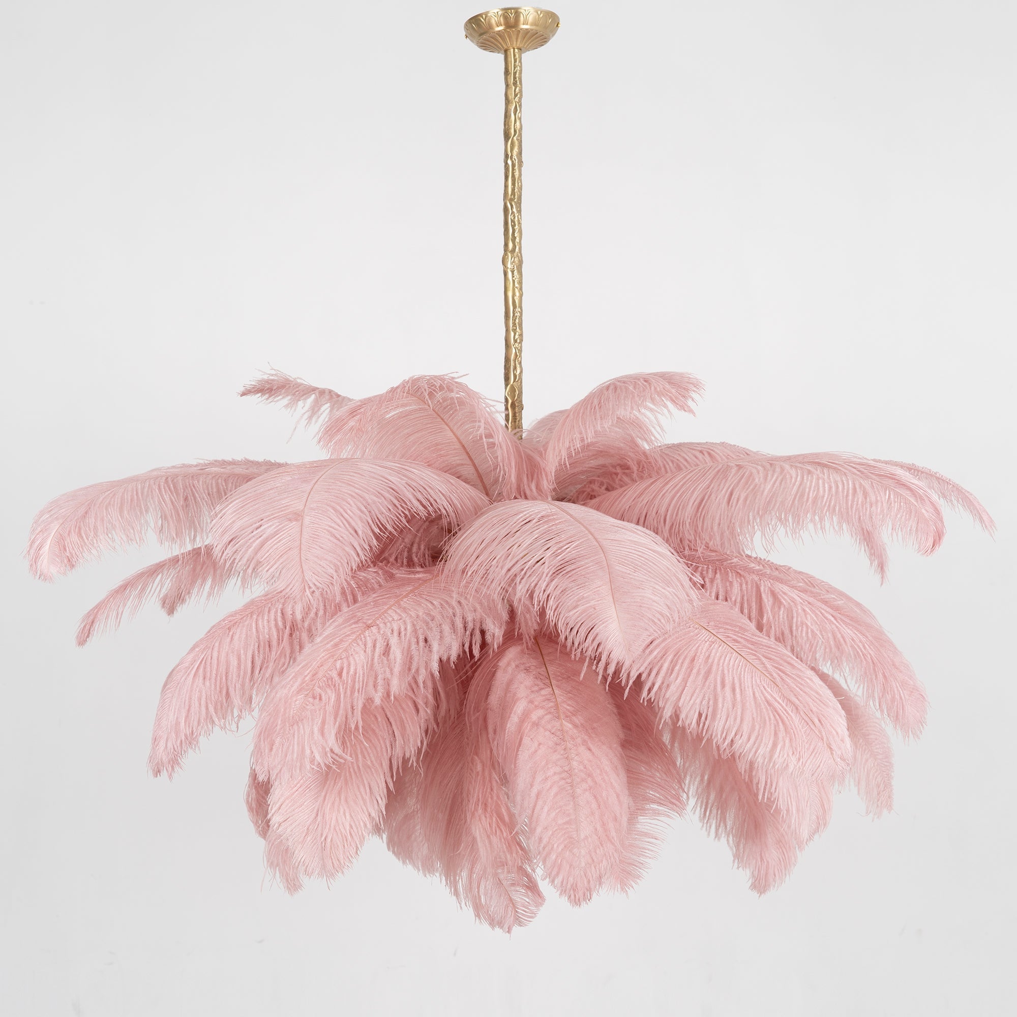 Ostrich Feather Chandelier - Letslighting