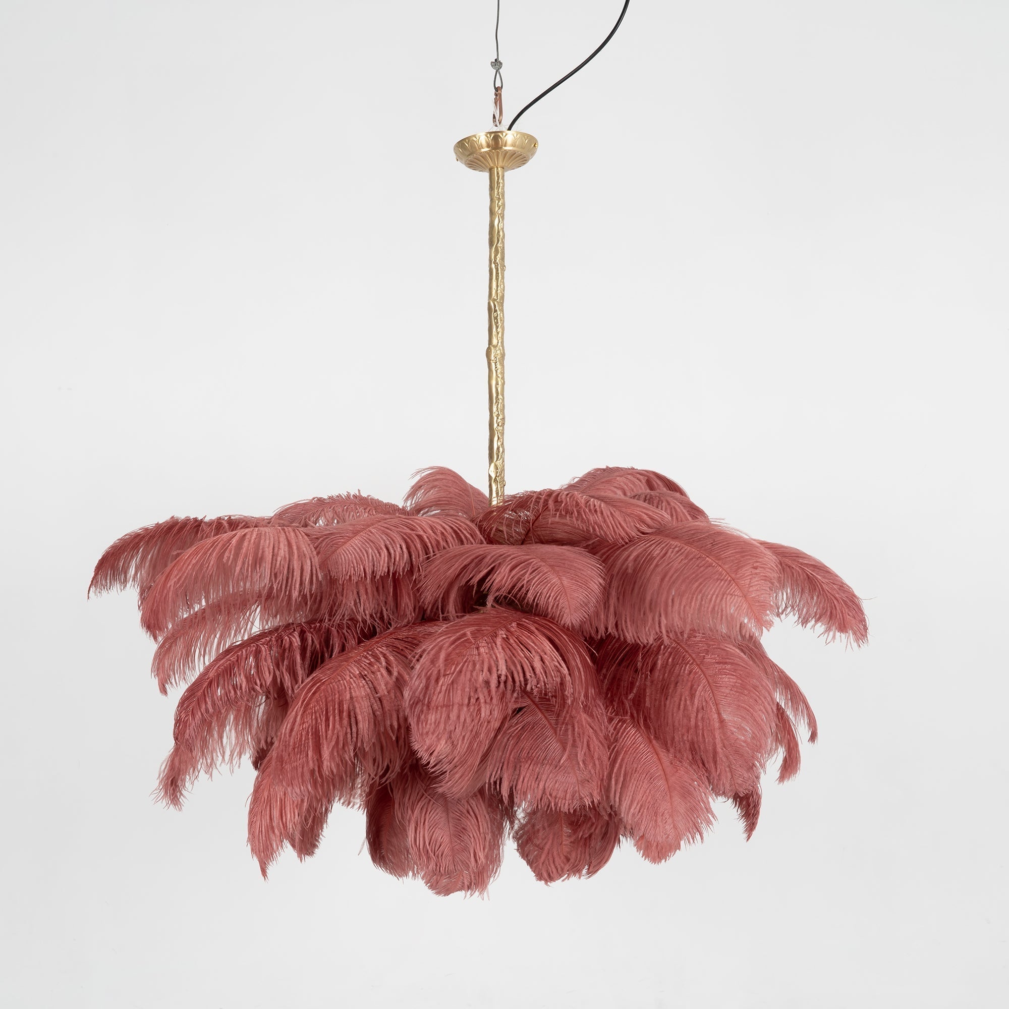 Ostrich Feather Chandelier - Letslighting