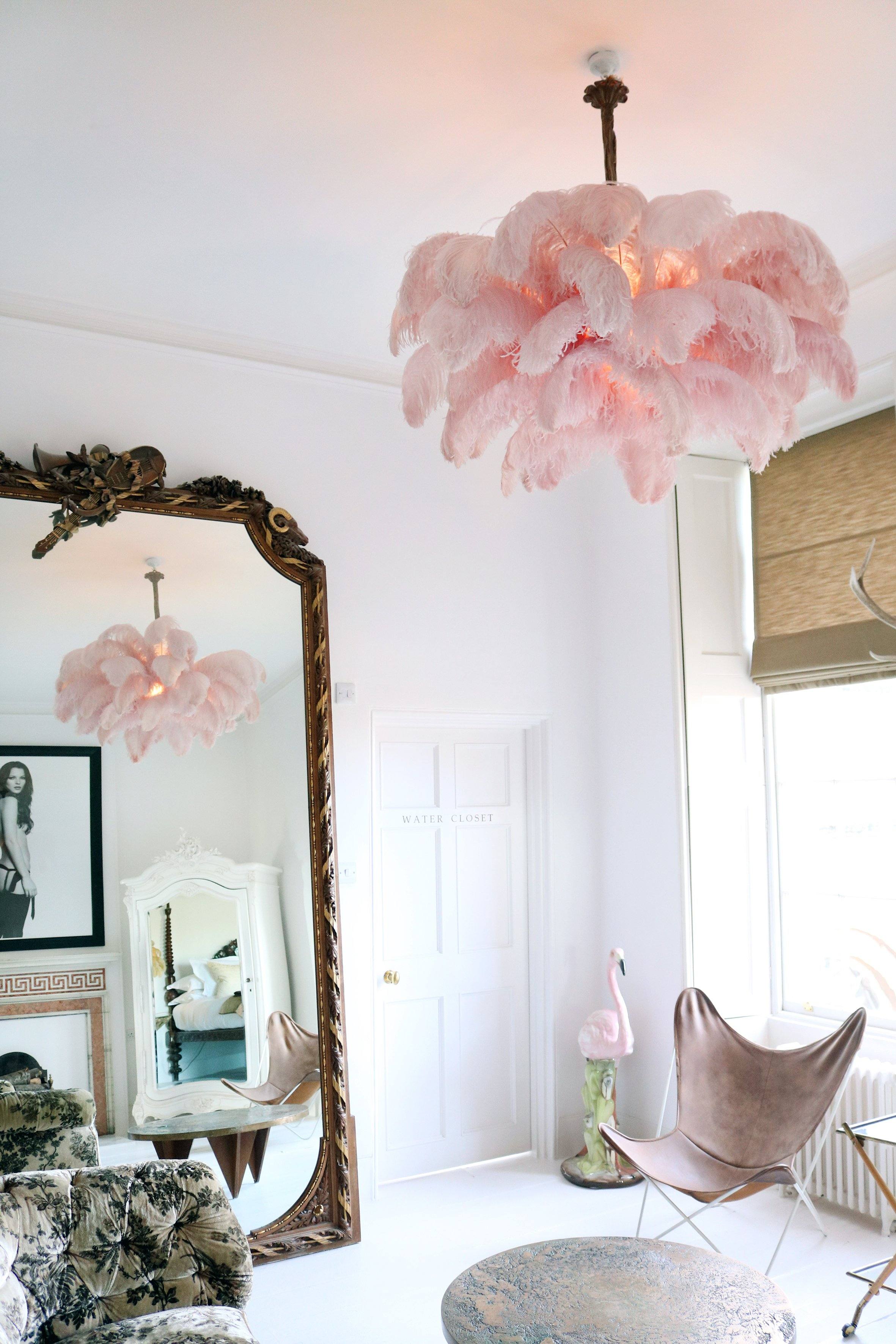 Ostrich Feather Chandelier - Letslighting