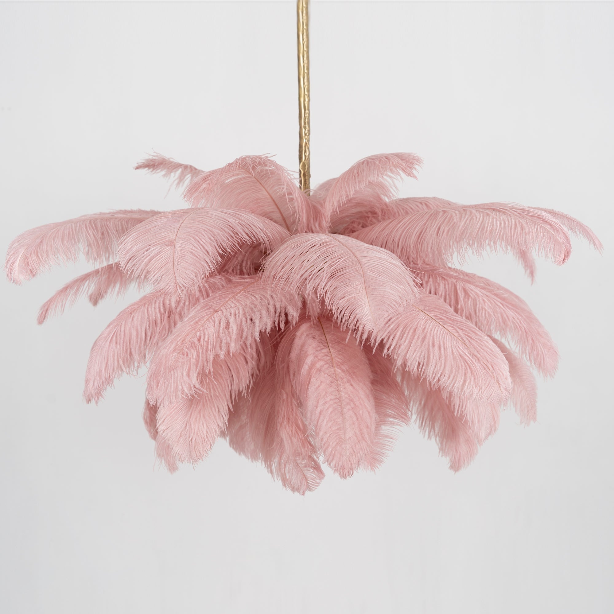 Ostrich Feather Chandelier - Letslighting