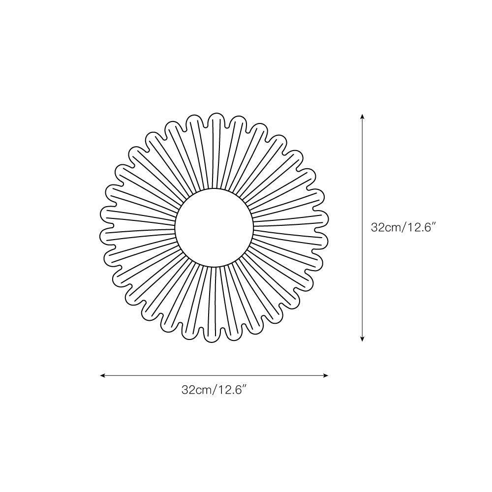 Ivvinen Premium Elegance Marble Glass Wall Lamp - Lamp Copper