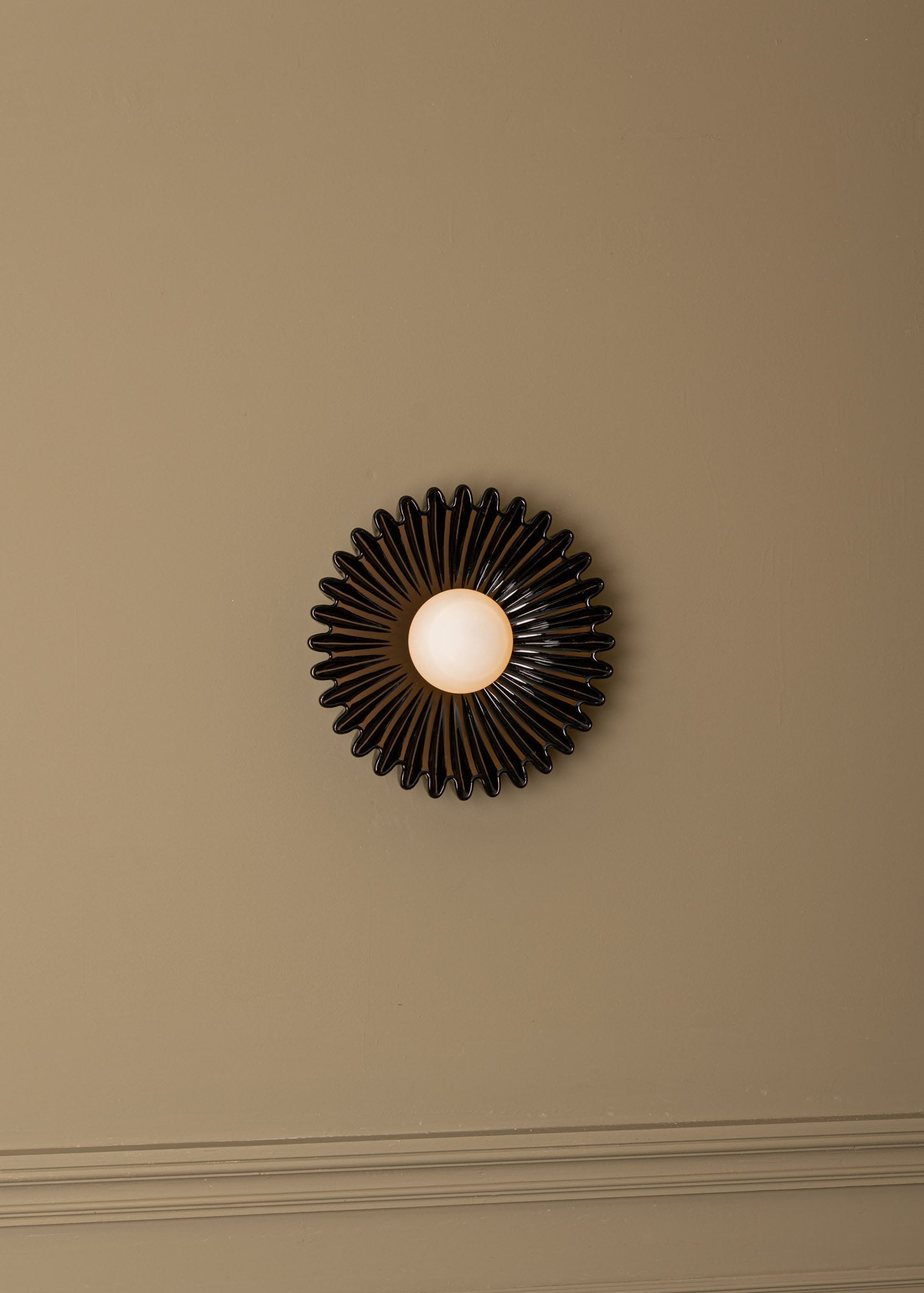 Ivvinen Premium Elegance Marble Glass Wall Lamp - Lamp Copper