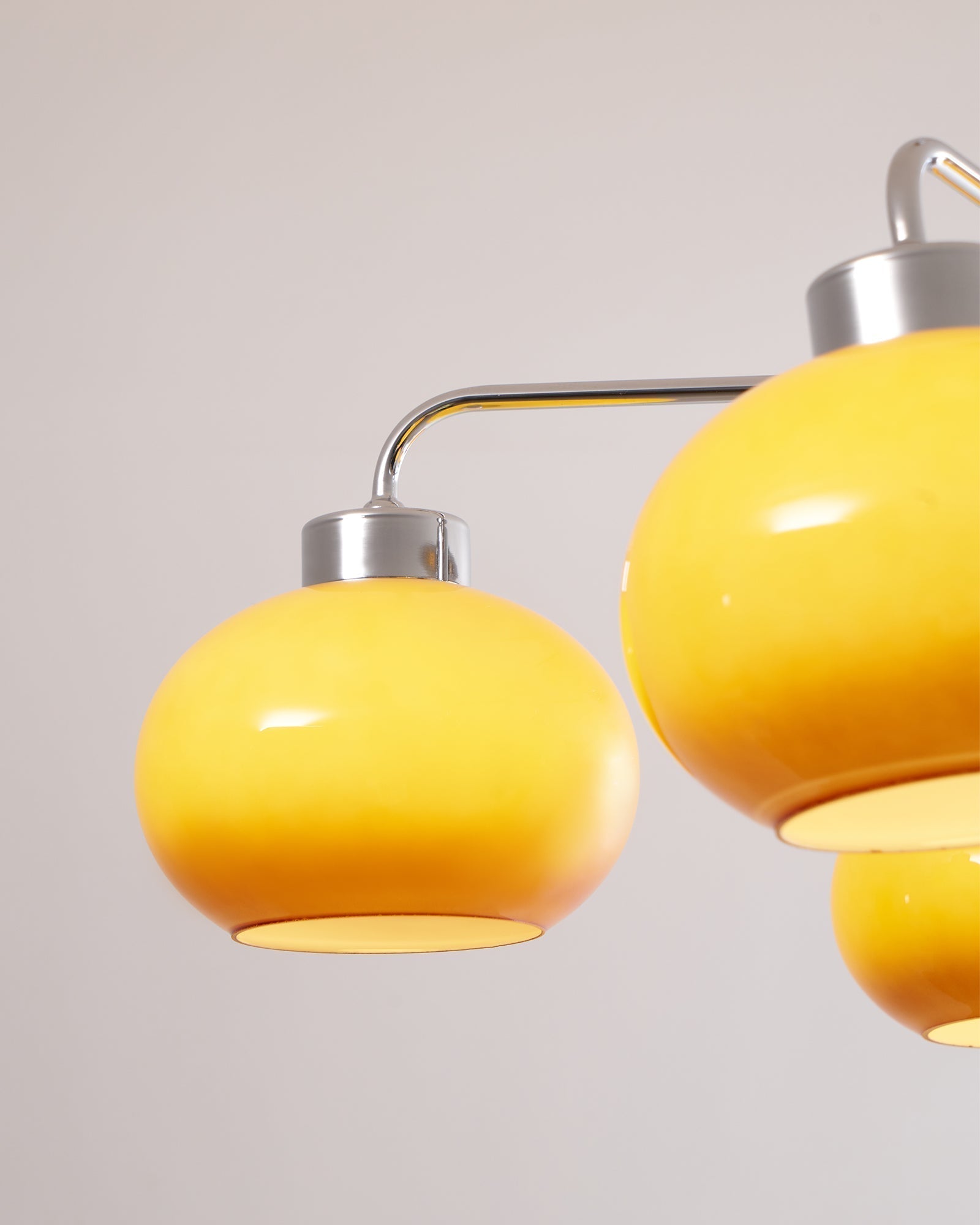 Oval Persimmon Chandelier - Letslighting