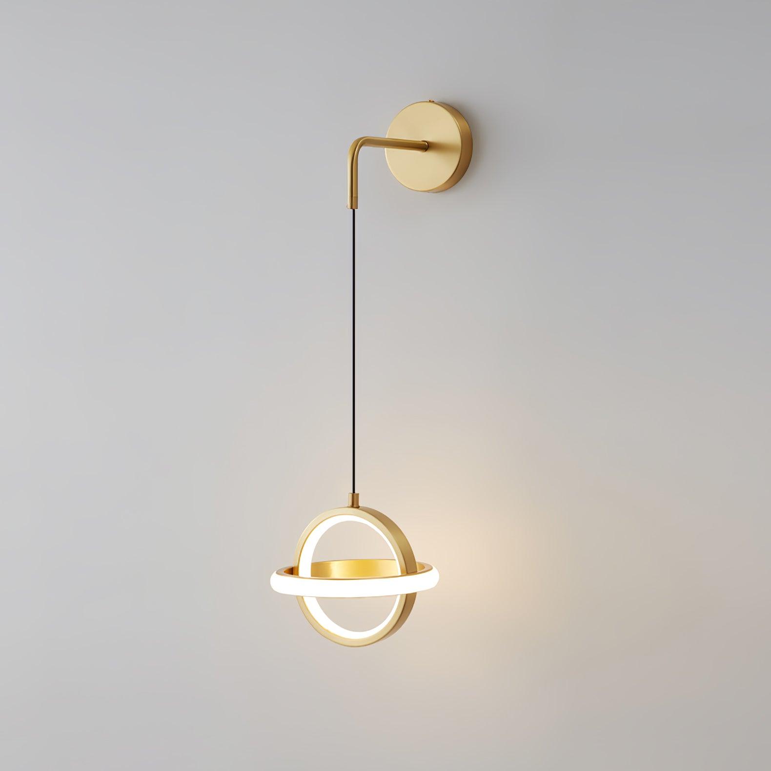 Oval Brass Wall Light - Letslighting
