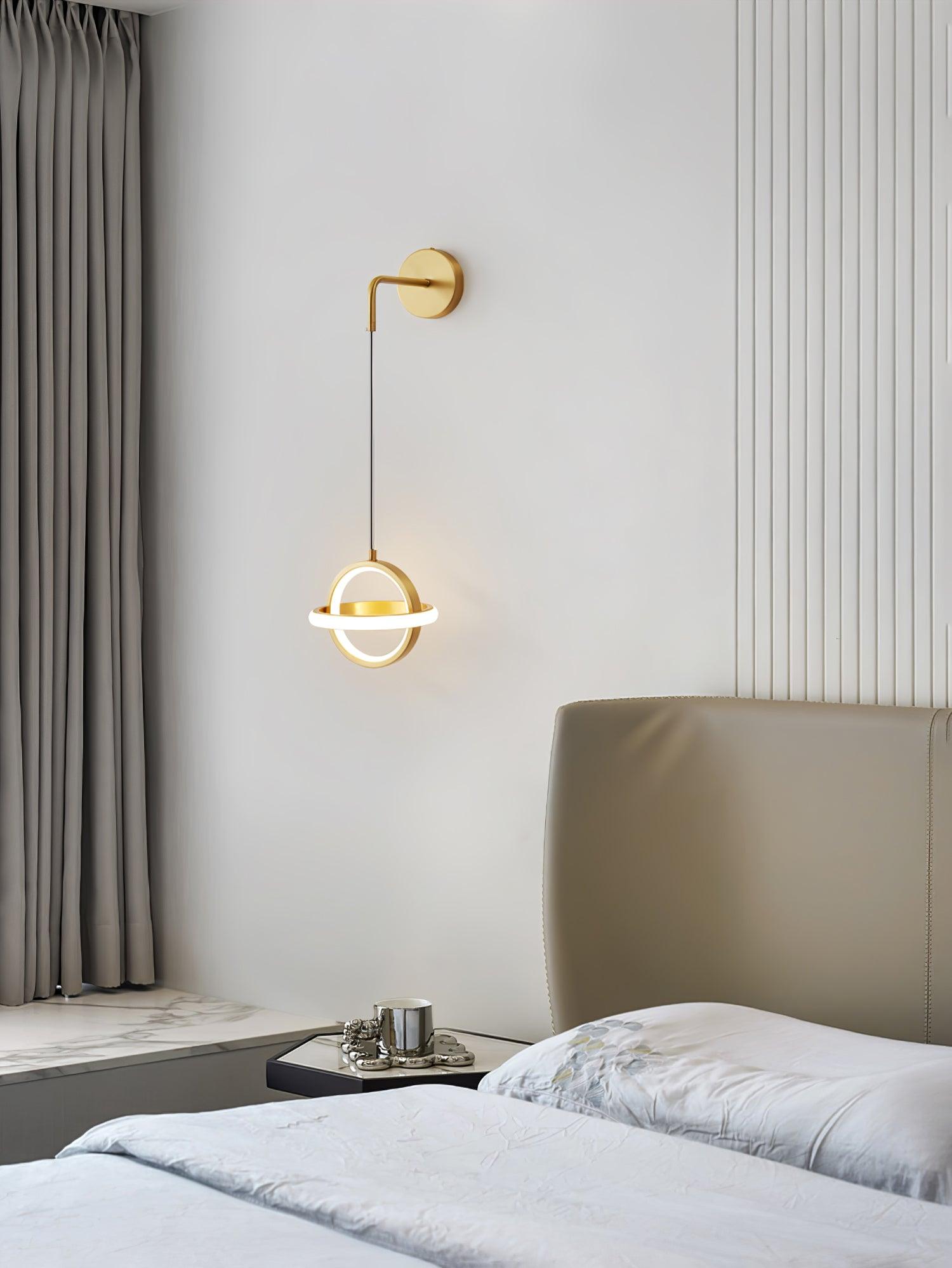 Oval Brass Wall Light - Letslighting