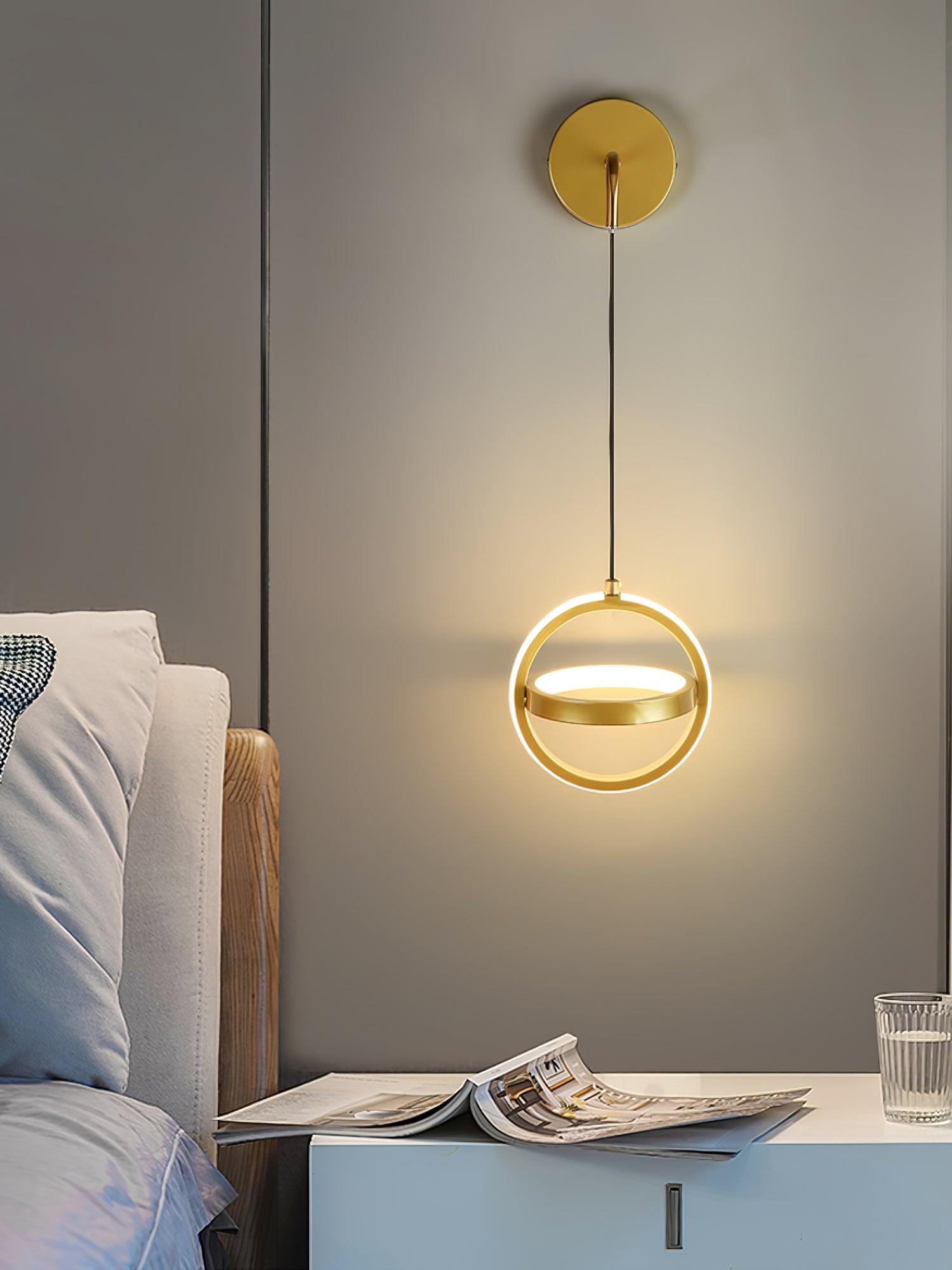 Oval Brass Wall Light - Letslighting