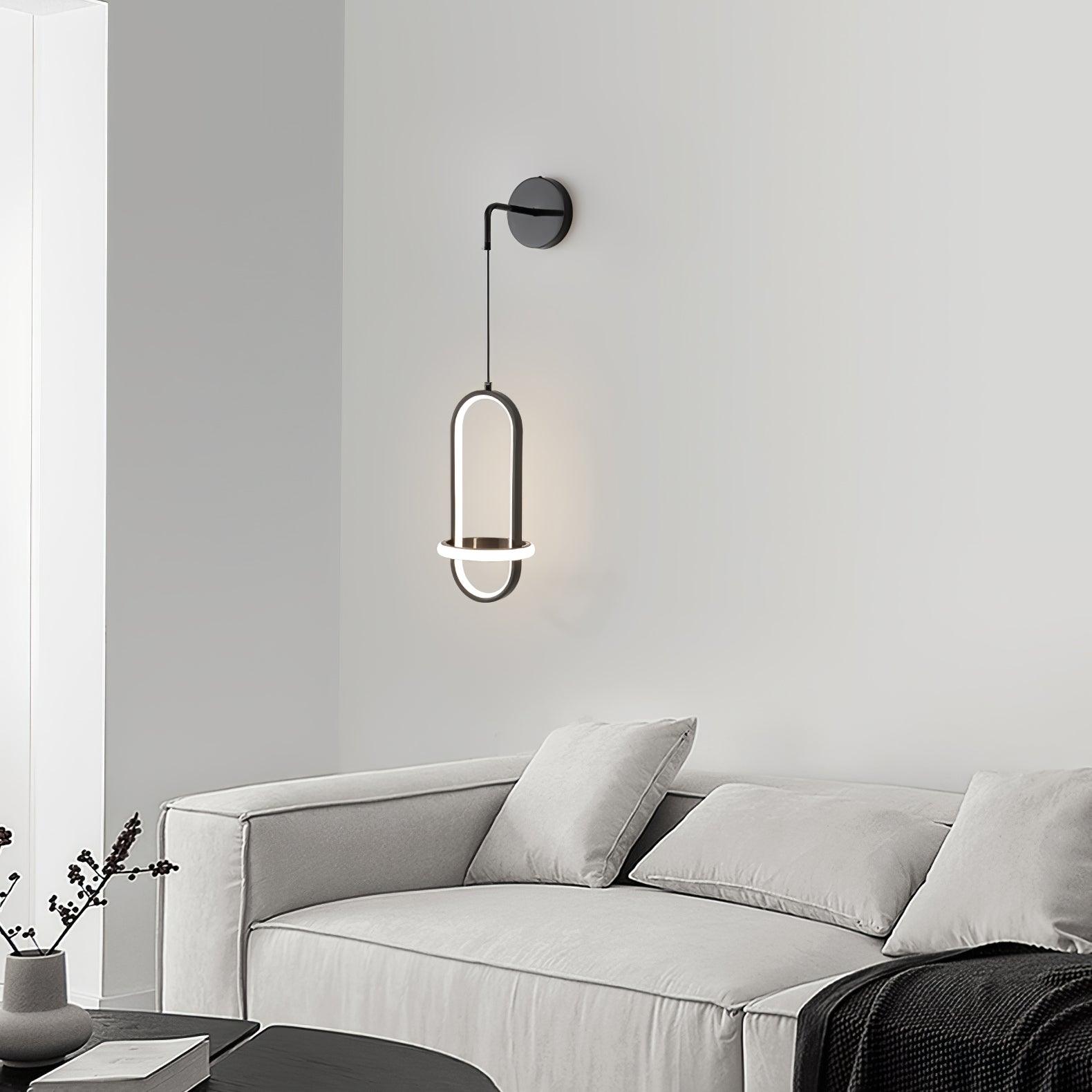 Oval Brass Wall Light - Letslighting