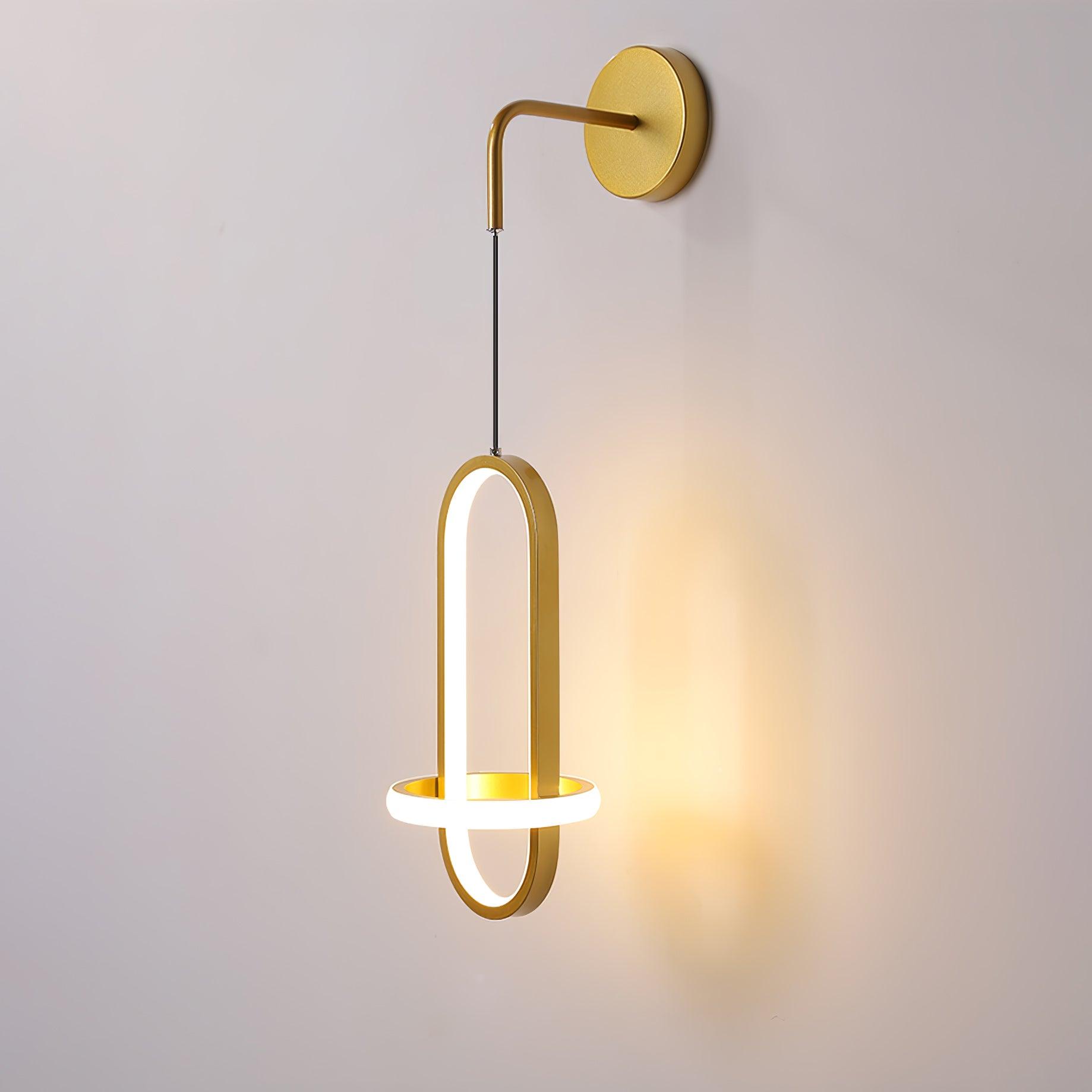 Oval Brass Wall Light - Letslighting