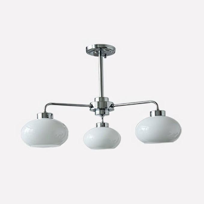 Oval Persimmon Chandelier - Letslighting