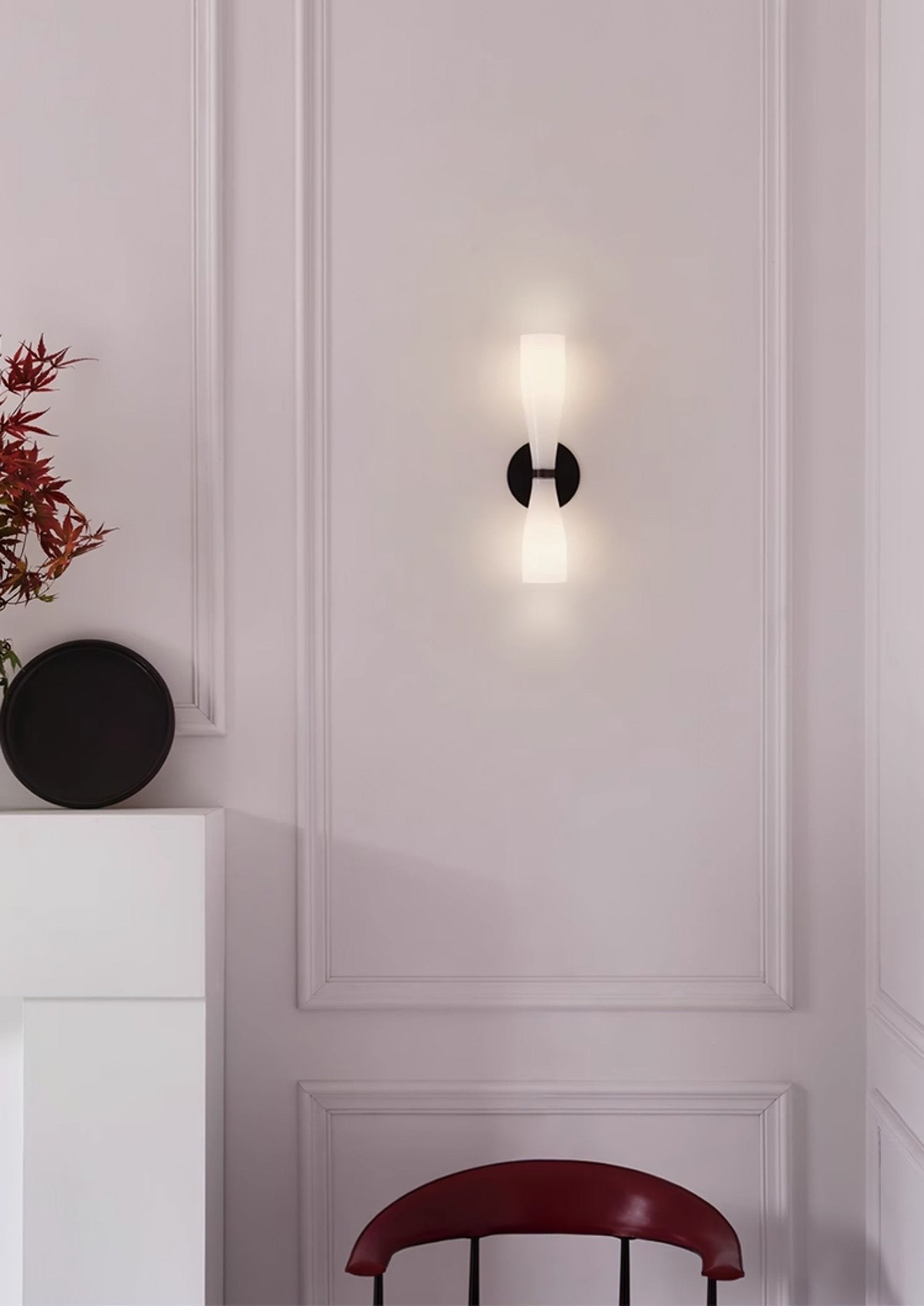Torch Modern Glass Wall Light - Letslighting