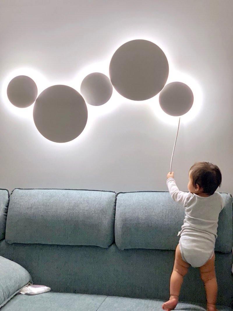 Geometric Disc Wall Lamp - Letslighting