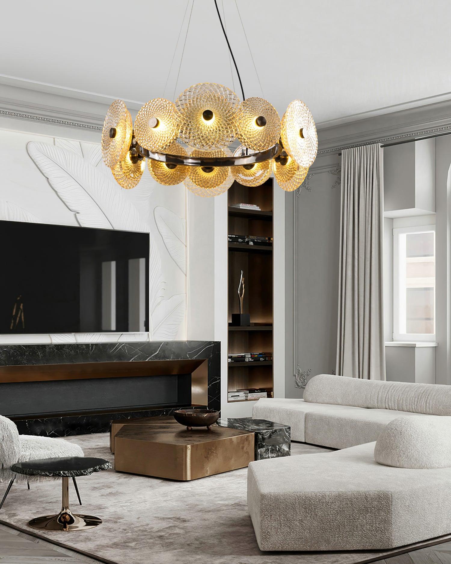 Zeveleth Postmodern Luxury Art Metal Crystal Chandelier - Letslighting