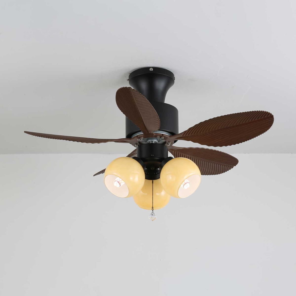 Imagen de estilo de la Lámpara Ventilador de Techo Althea en un interior vintage moderno