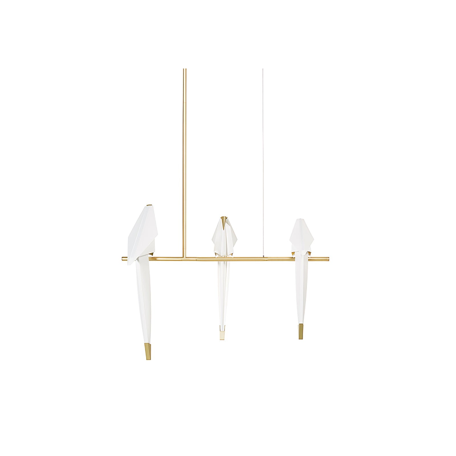 Paper Crane Bird LED Chandelier - Letslighting