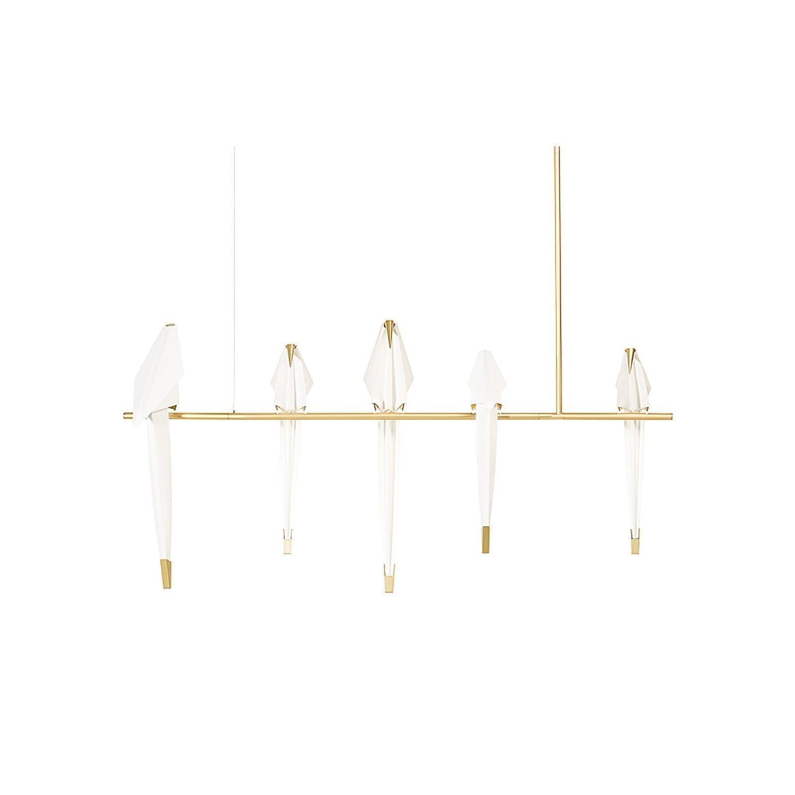 Paper Crane Bird LED Chandelier - Letslighting