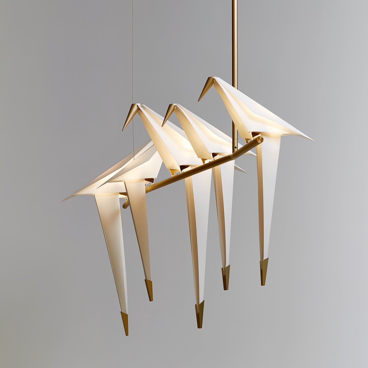 Paper Crane Bird LED Chandelier - Letslighting