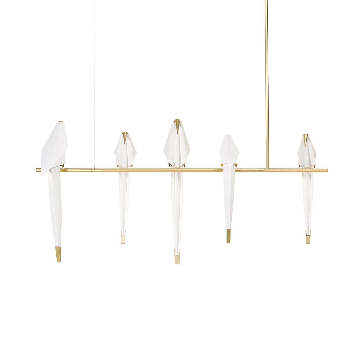 Paper Crane Bird LED Chandelier - Letslighting