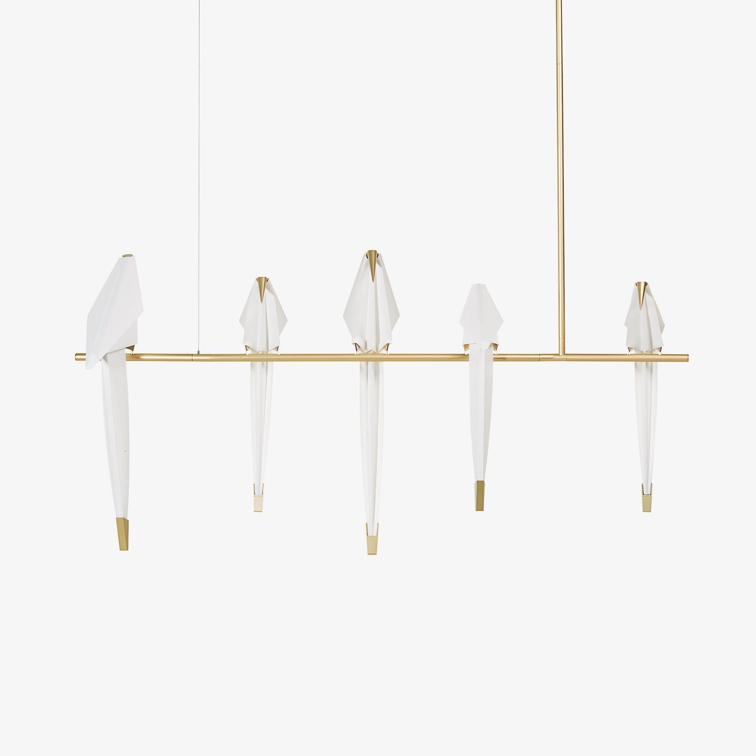 Paper Crane Bird LED Chandelier - Letslighting