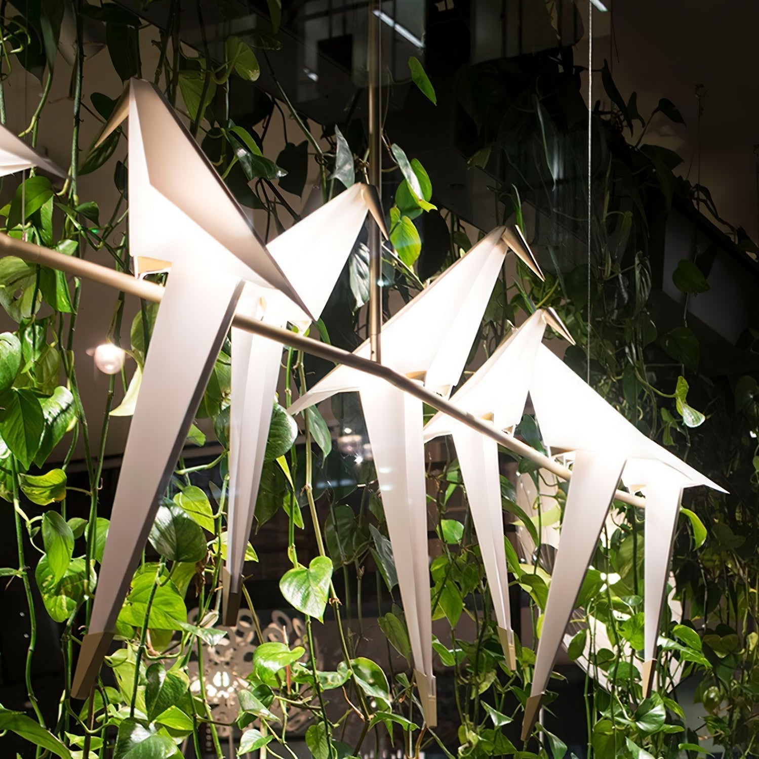 Paper Crane Bird LED Chandelier - Letslighting