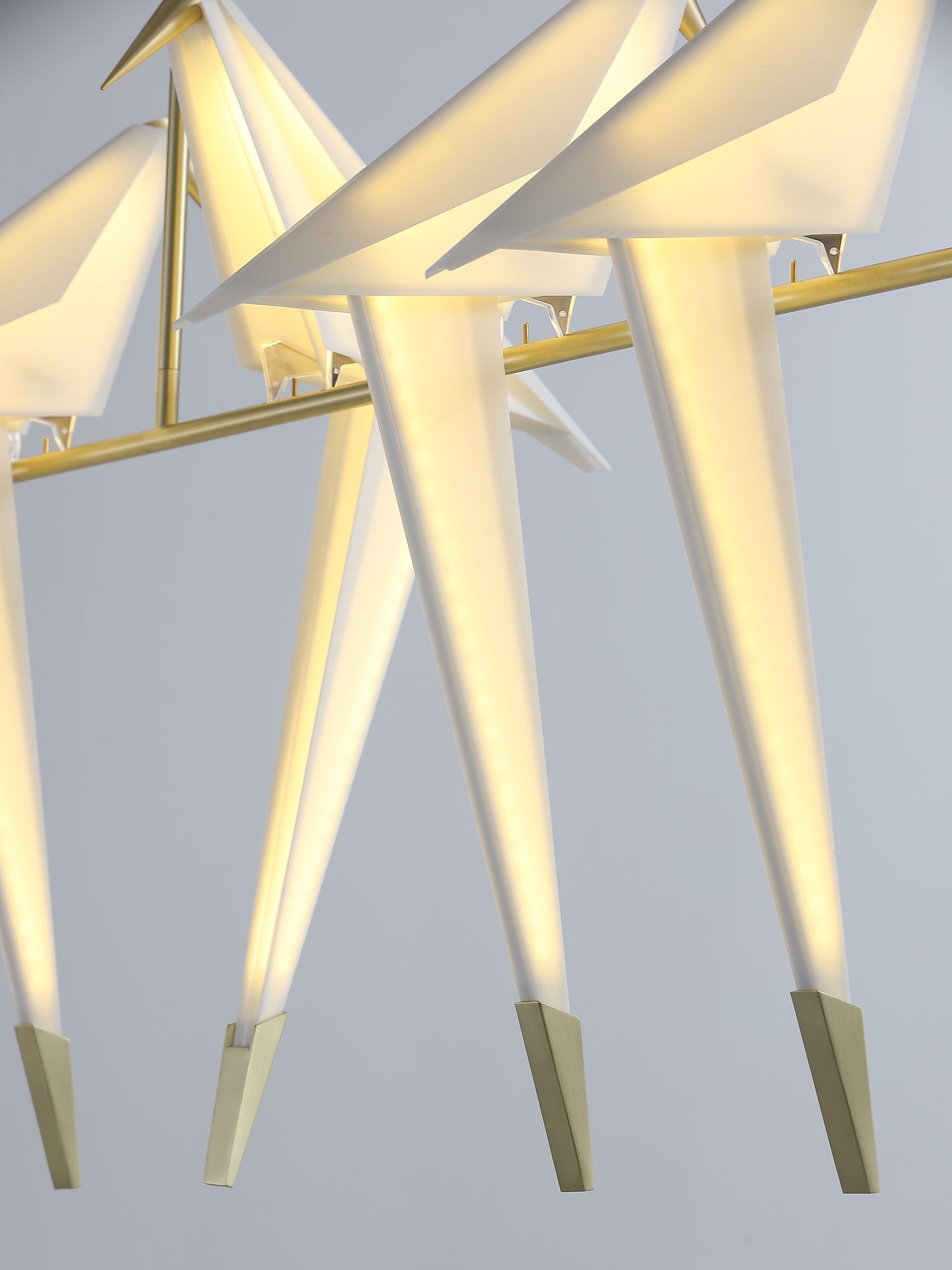 Paper Crane Bird LED Chandelier - Letslighting