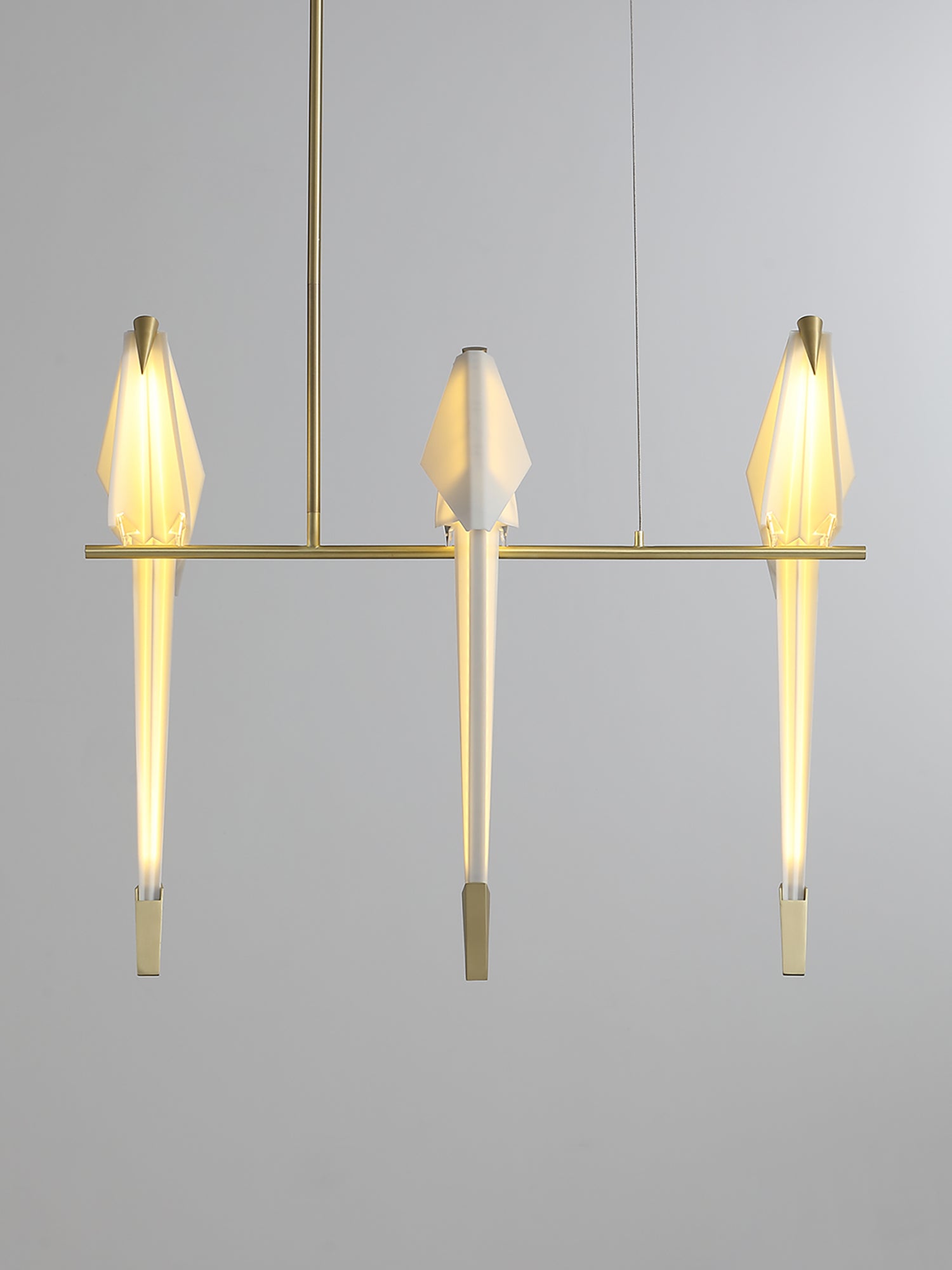 Paper Crane Bird LED Chandelier - Letslighting