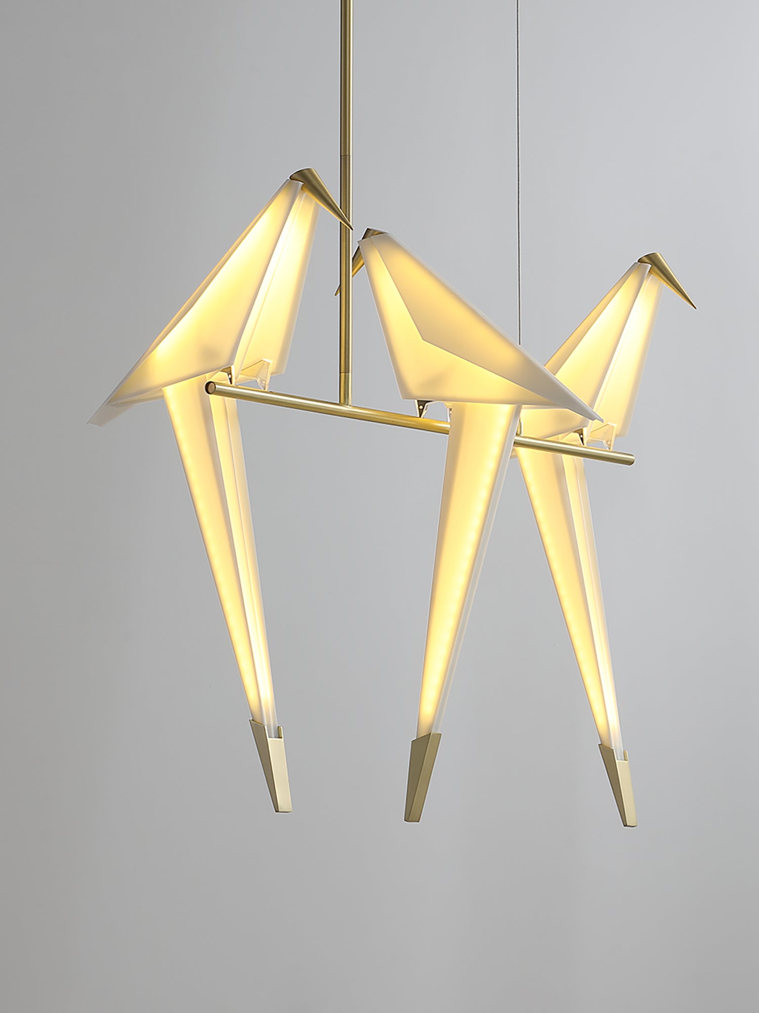 Paper Crane Bird LED Chandelier - Letslighting