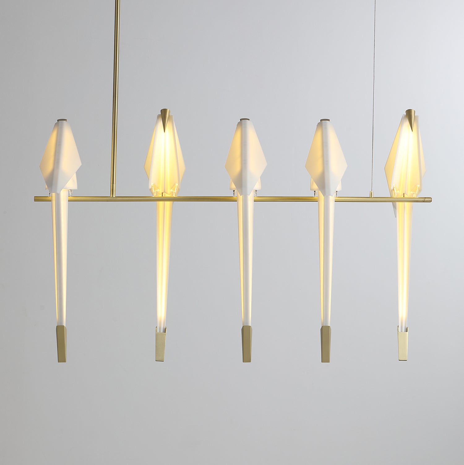 Paper Crane Bird LED Chandelier - Letslighting