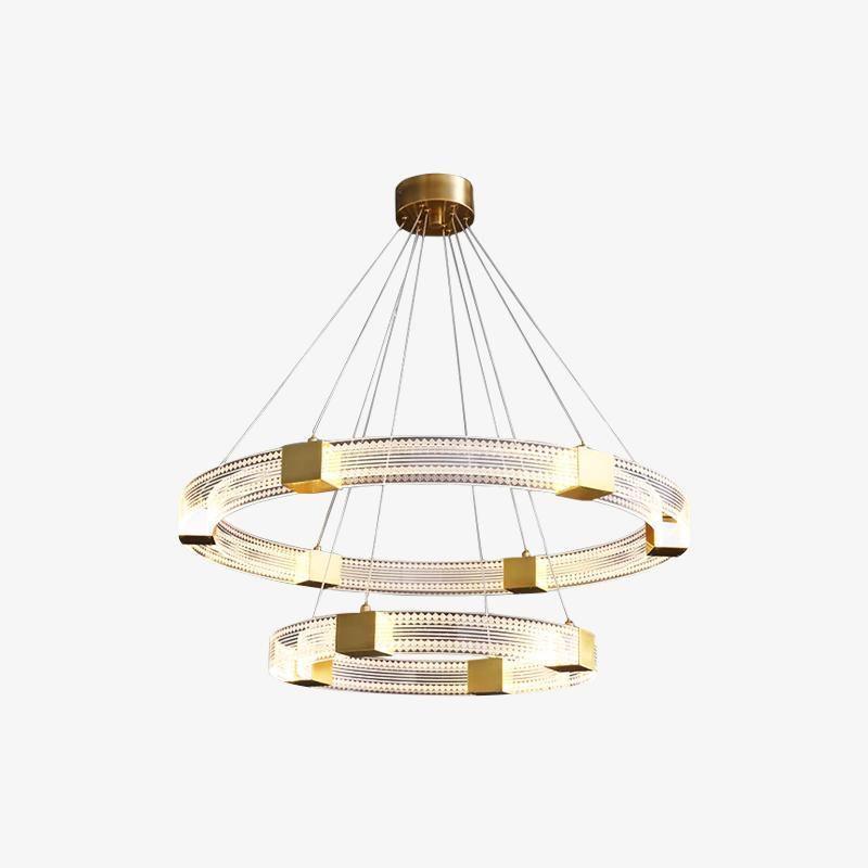 Parallel Ring LED Chandelier - Letslighting