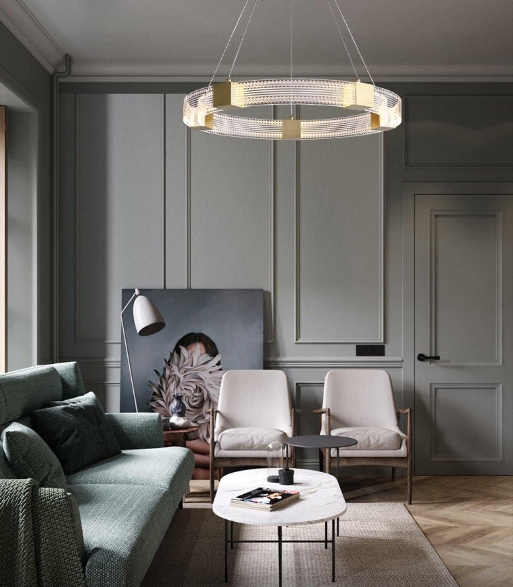 Parallel Ring LED Chandelier - Letslighting