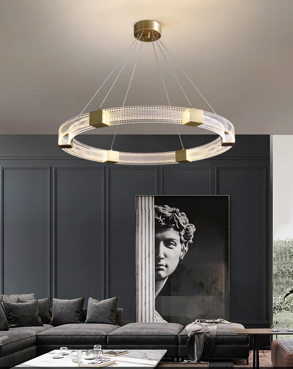 Parallel Ring LED Chandelier - Letslighting