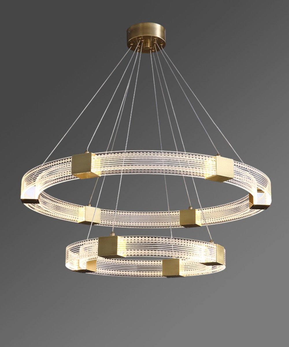Parallel Ring LED Chandelier - Letslighting