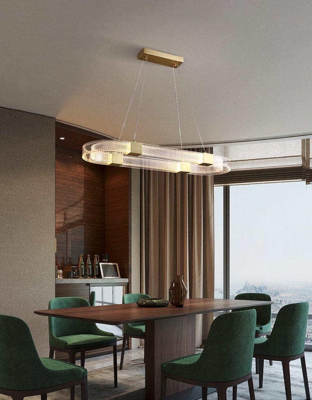 Parallel Ring LED Chandelier - Letslighting
