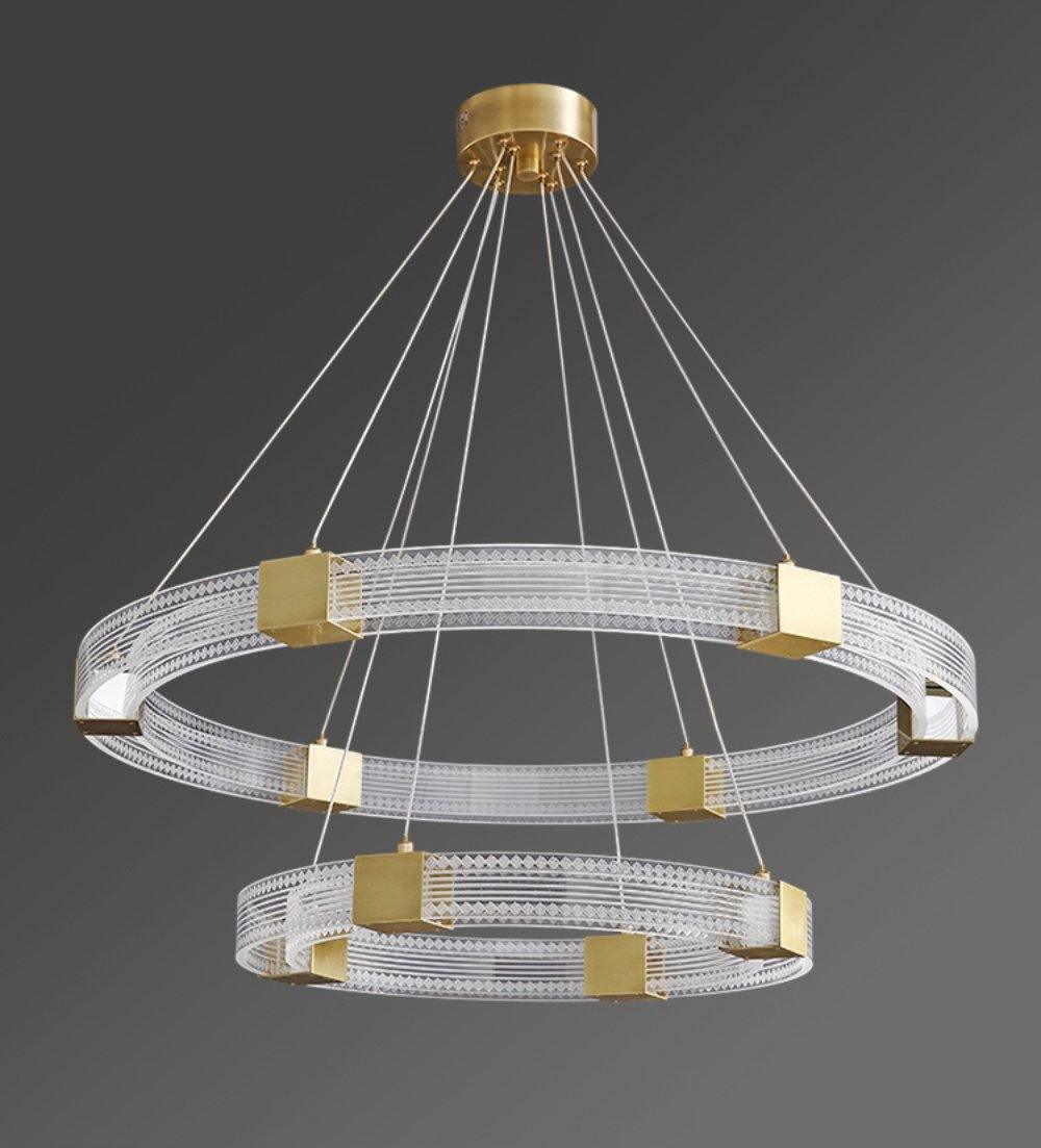 Parallel Ring LED Chandelier - Letslighting