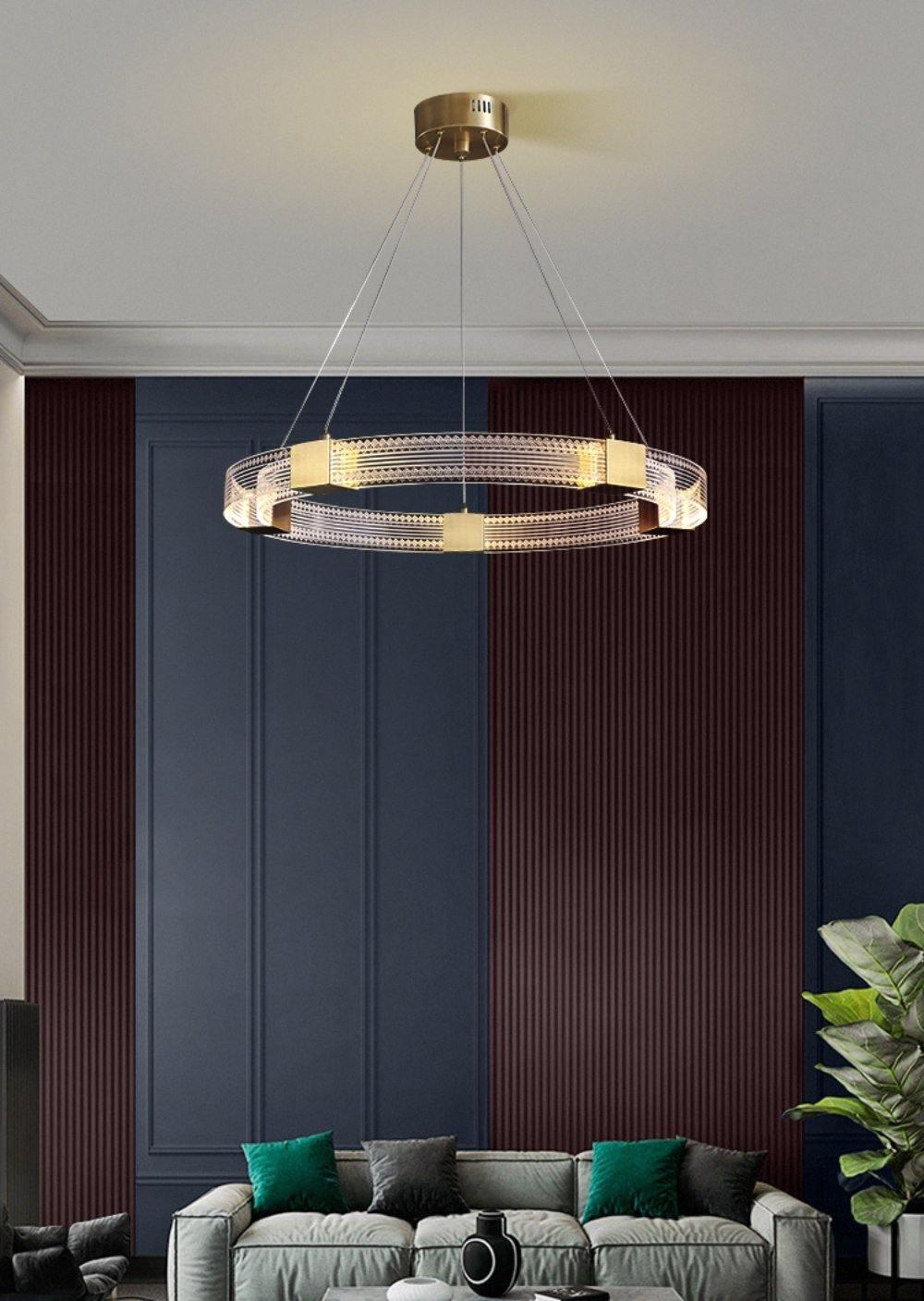 Parallel Ring LED Chandelier - Letslighting