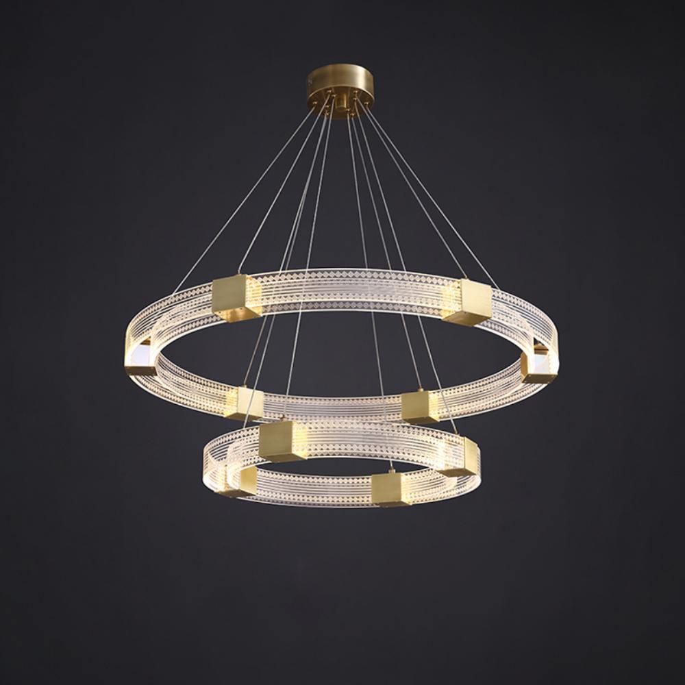 Parallel Ring LED Chandelier - Letslighting