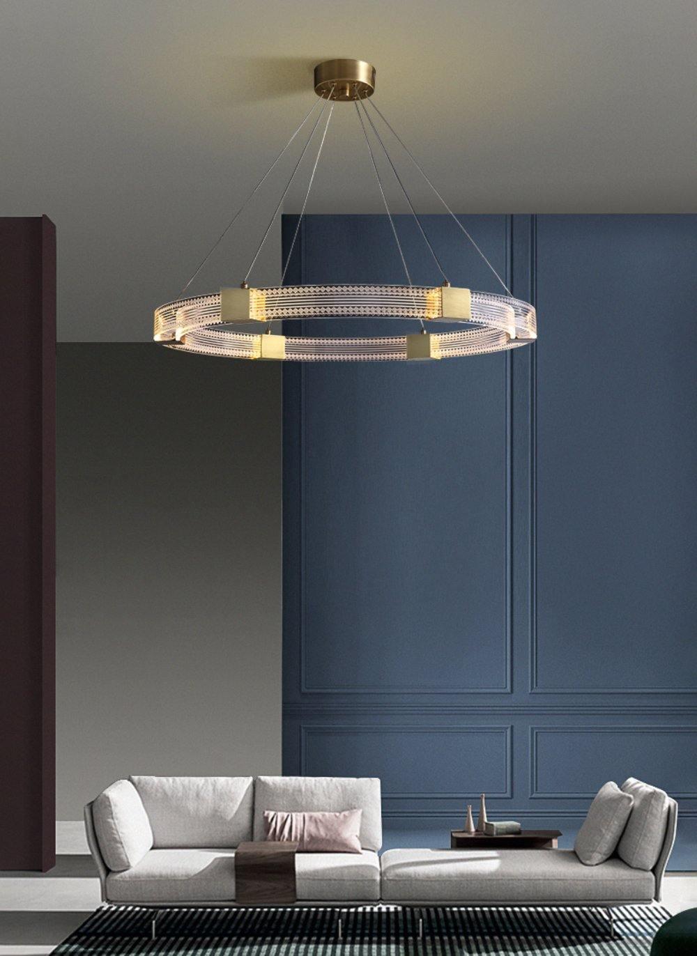 Parallel Ring LED Chandelier - Letslighting