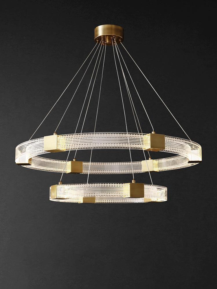 Parallel Ring LED Chandelier - Letslighting