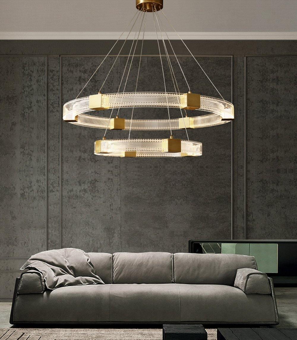 Parallel Ring LED Chandelier - Letslighting